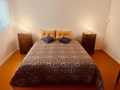 Letto o letti in una camera di Spacious House Venice Lido near ferry and the sea