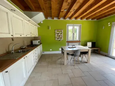 Cucina o angolo cottura di Le Casette di Olga -Space for Nature and Sport Lovers-