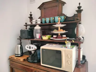 Cucina o angolo cottura di Maison Papà, una casa per sentirsi a casa.