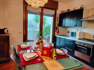 Cucina o angolo cottura di Maison Papà, una casa per sentirsi a casa.