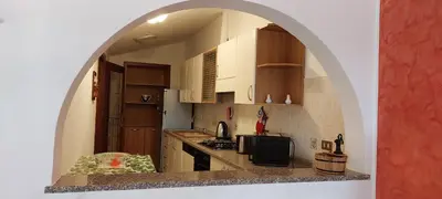 Cucina o angolo cottura di Casa Rosa