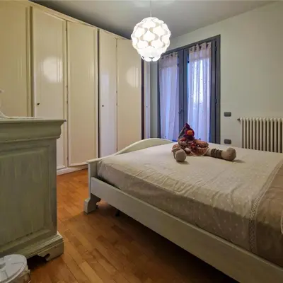 Letto o letti in una camera di Il Giardino di Cristina