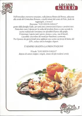 Cibo presso la locanda o nelle vicinanze