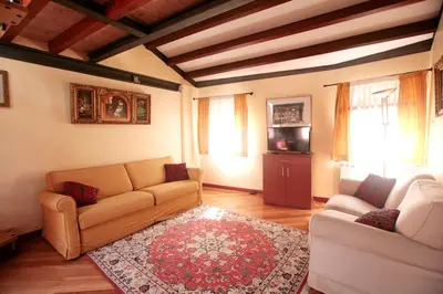 Area soggiorno di San Marco Apartments