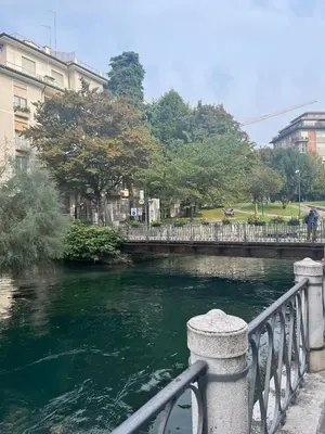 Vista sul fiume nelle vicinanze dell'appartamento