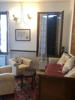 Area soggiorno di CA' DI LUNA VENEZIA