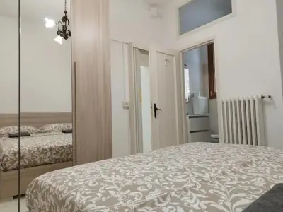 Letto o letti in una camera di Ruga Giuffa