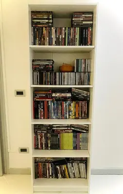 Biblioteca nell'appartamento