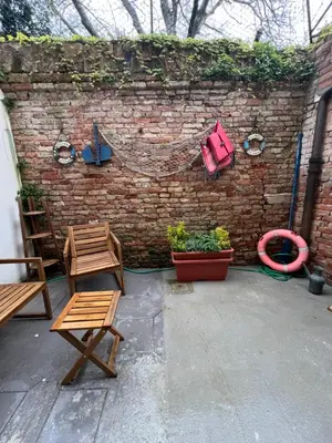 Planimetria di Ca' Rioba - Patio Privato e Vista Canale a Cannaregio
