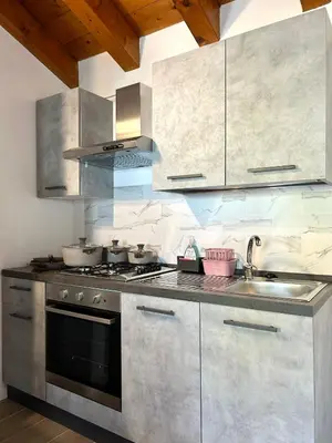 Cucina o angolo cottura di Case Stevanato appartamento Mia