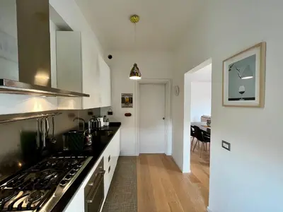 Cucina o angolo cottura di Appartamento Fusinato - Relax in centro