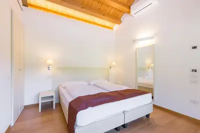 Letto o letti in una camera di Tenuta Sant'Eufemia