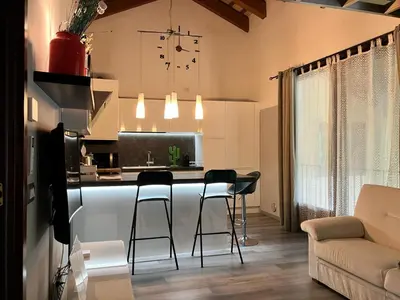 Area soggiorno di Benvenuti in Casa Peluca!