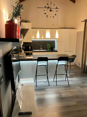 Cucina o angolo cottura di Benvenuti in Casa Peluca!