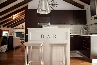 Cucina o angolo cottura di Intero Alloggio a Castelfranco Veneto