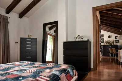 Letto o letti in una camera di Intero Alloggio a Castelfranco Veneto