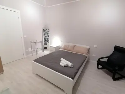 Letto o letti in una camera di Frank's studio rooms