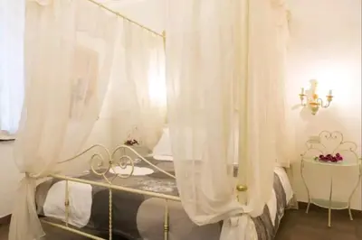 Letto o letti in una camera di Ca' Briani DX