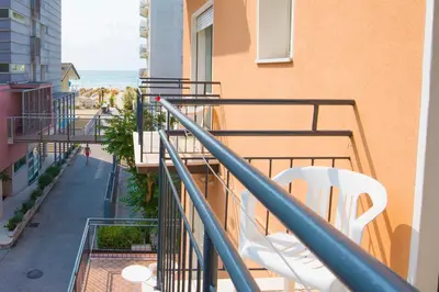 Balcone o terrazza di Pensione Villa Joli
