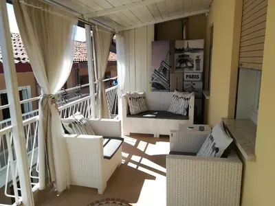 Area soggiorno di The 727 Sottomarina