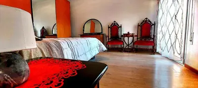 Letto o letti in una camera di Comodo a tutti servizi