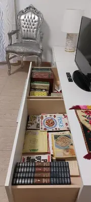Biblioteca nell'appartamento