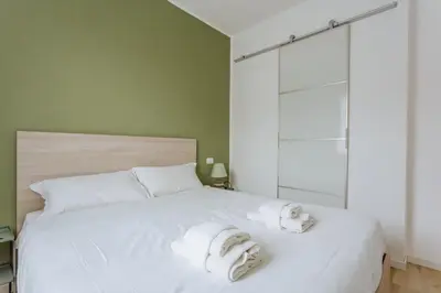 Letto o letti in una camera di Yourbanflat Golena