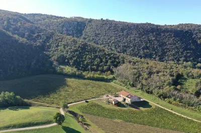 Paesaggio naturale nelle vicinanze dell'appartamento