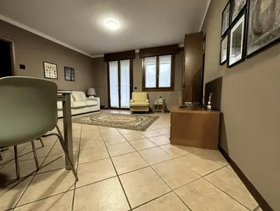 Area soggiorno di Appartamento incantevole per visitare Padova
