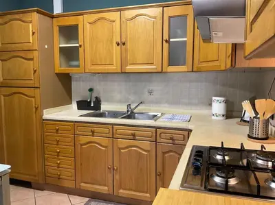 Cucina o angolo cottura di Appartamento incantevole per visitare Padova