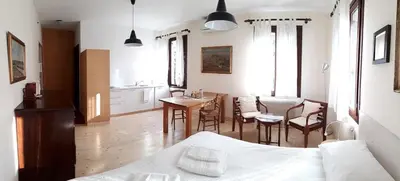 Area soggiorno di B&B Via Museo
