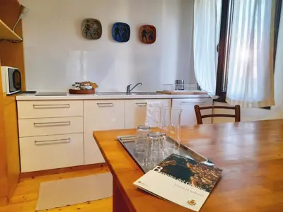Cucina o angolo cottura di B&B Via Museo