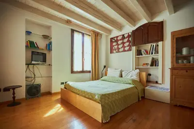 Letto o letti in una camera di Antiche Mura - Bassano Dieda