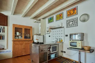 Cucina o angolo cottura di Antiche Mura - Bassano Dieda