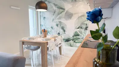 Area soggiorno di Fairmont Seafront Acquamarine Suite by CaSa Check