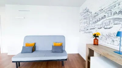 Area soggiorno di Fairmont Seafront Venice Suite by Ca-Sa Check