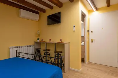 TV o dispositivi per l'intrattenimento presso DELUXE DOUBLE ROOM in VENICE CENTRE
