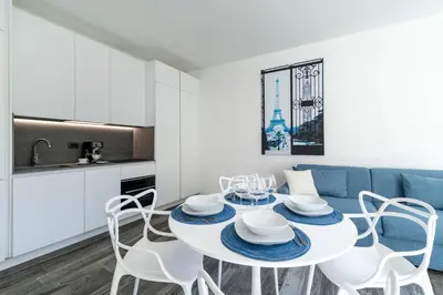 Cucina o angolo cottura di Palazzo Ruzante Padova - Parigi Apt