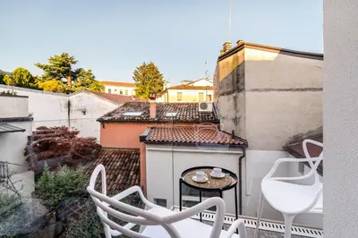 Balcone o terrazza di Palazzo Ruzante Padova - Atene Apt