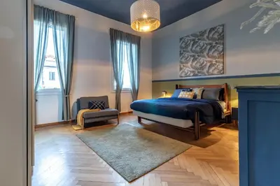Area soggiorno di Liberty suite
