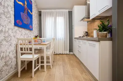 Cucina o angolo cottura di Biennale Comfort House - modernità a Castello
