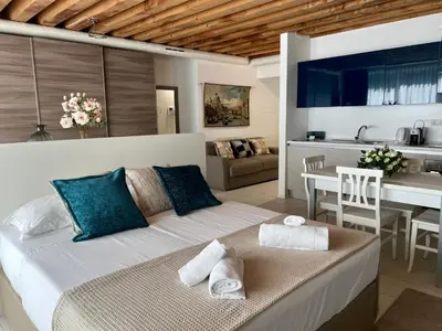 Letto o letti in una camera di Venice Lucky House