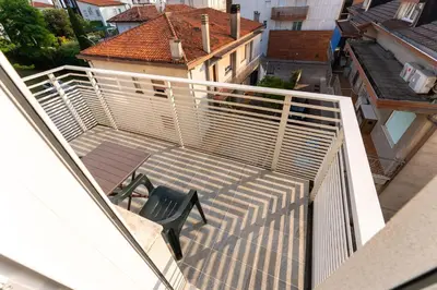 Balcone o terrazza di Trilocale VI20, Condominio Vicenza - Adria Holiday Jesolo - FAMILY APARTMENT