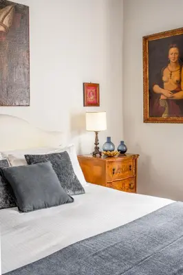Letto o letti in una camera di Miracoli Apartment with View on the Canal R&R