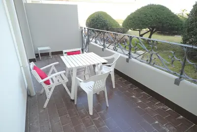 Balcone o terrazza di Bagni Miramare Apartments