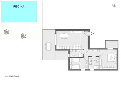 Planimetria di Sun Beach Apartments