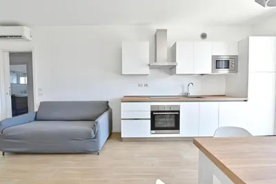 Cucina o angolo cottura di Sun Beach Apartments