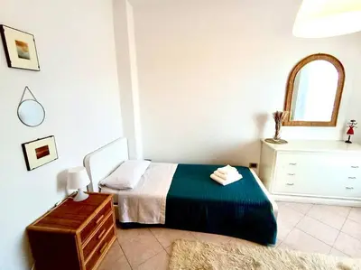 Letto o letti in una camera di Relax nelle colline del Prosecco