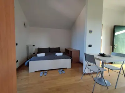 Area soggiorno di Attico Luisa Padova Noventa Padovana