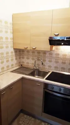 Cucina o angolo cottura di Appartamento Vista Mare Jesolo.